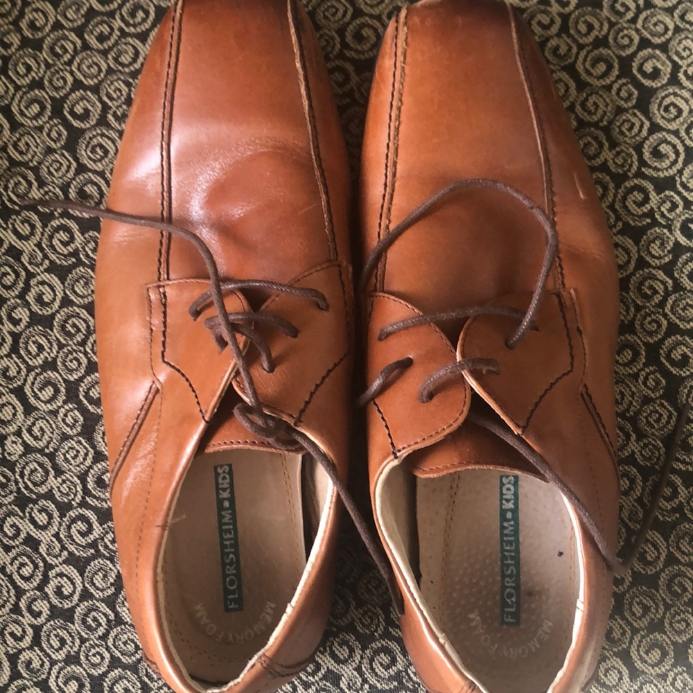 Boys Brown Florsheim Dress shoes